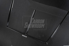 Audi RS4 S4 A4 (all models) B9 / B9.5 2017-ON with Aftermarket Parts - Hood Pre-preg Carbon Fiber from Karbel Carbon