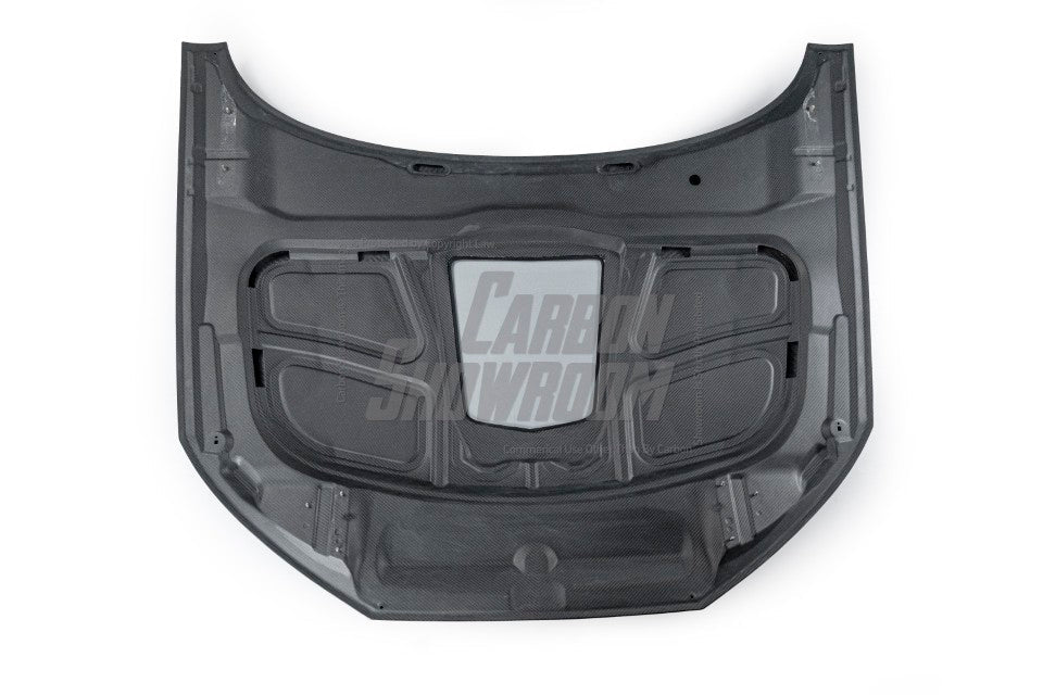 Audi RS4 S4 A4 (all models) B9 / B9.5 2017-ON with Aftermarket Parts - Hood Carbon Fiber from Karbel Carbon