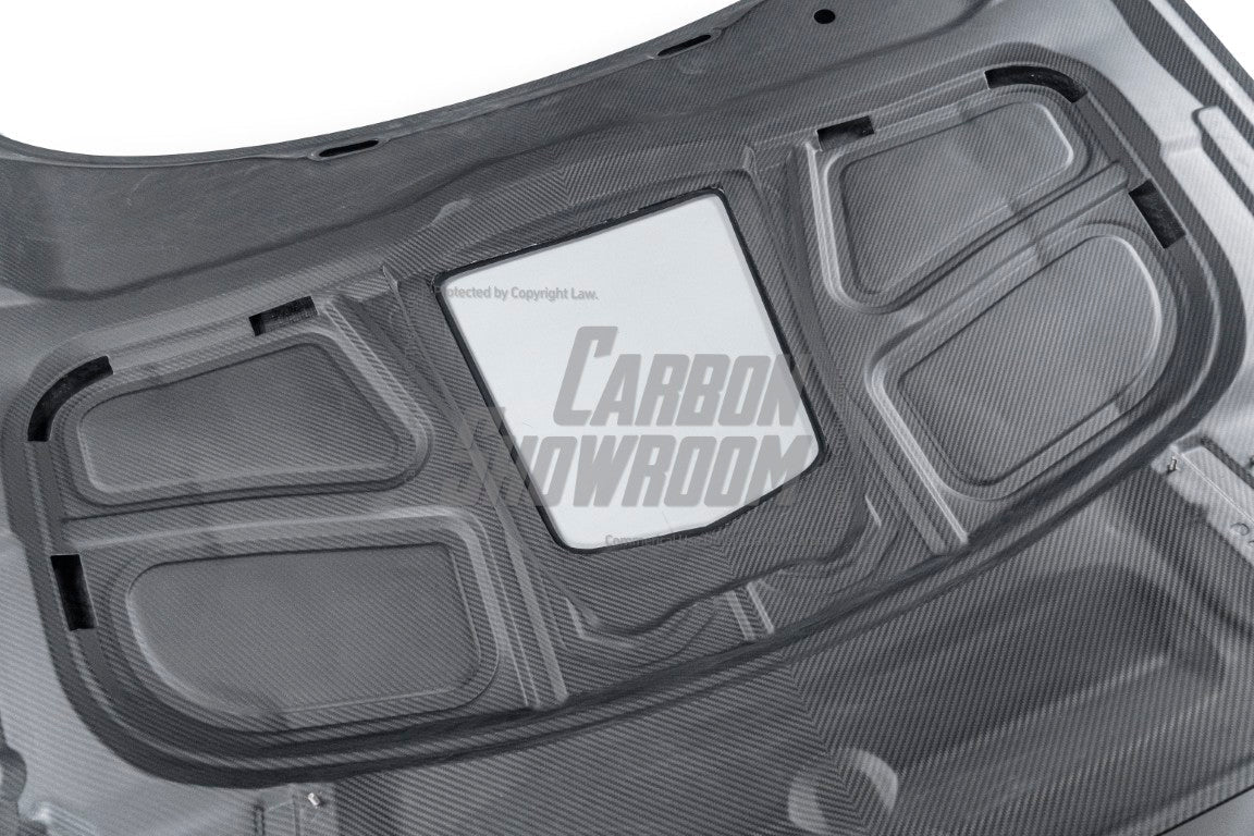 Audi RS4 S4 A4 (all models) B9 / B9.5 2017-ON with Aftermarket Parts - Hood Carbon Fiber from Karbel Carbon