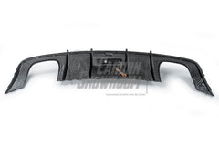 Audi S3 A3 (with S bumper) 8V 2014 2015 2016 With Aftermarket Parts - Rear Diffuser Pre-preg Carbon Fiber from Karbel Carbon