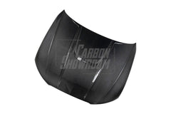 Audi RS4 S4 A4 S-line B8.5 2013 2014 2015 2016 with Aftermarket Parts - Hood Pre-preg Carbon Fiber from Karbel Carbon