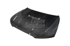 Audi RS4 S4 A4 S-line B8.5 2013 2014 2015 2016 with Aftermarket Parts - Hood Pre-preg Carbon Fiber from Karbel Carbon