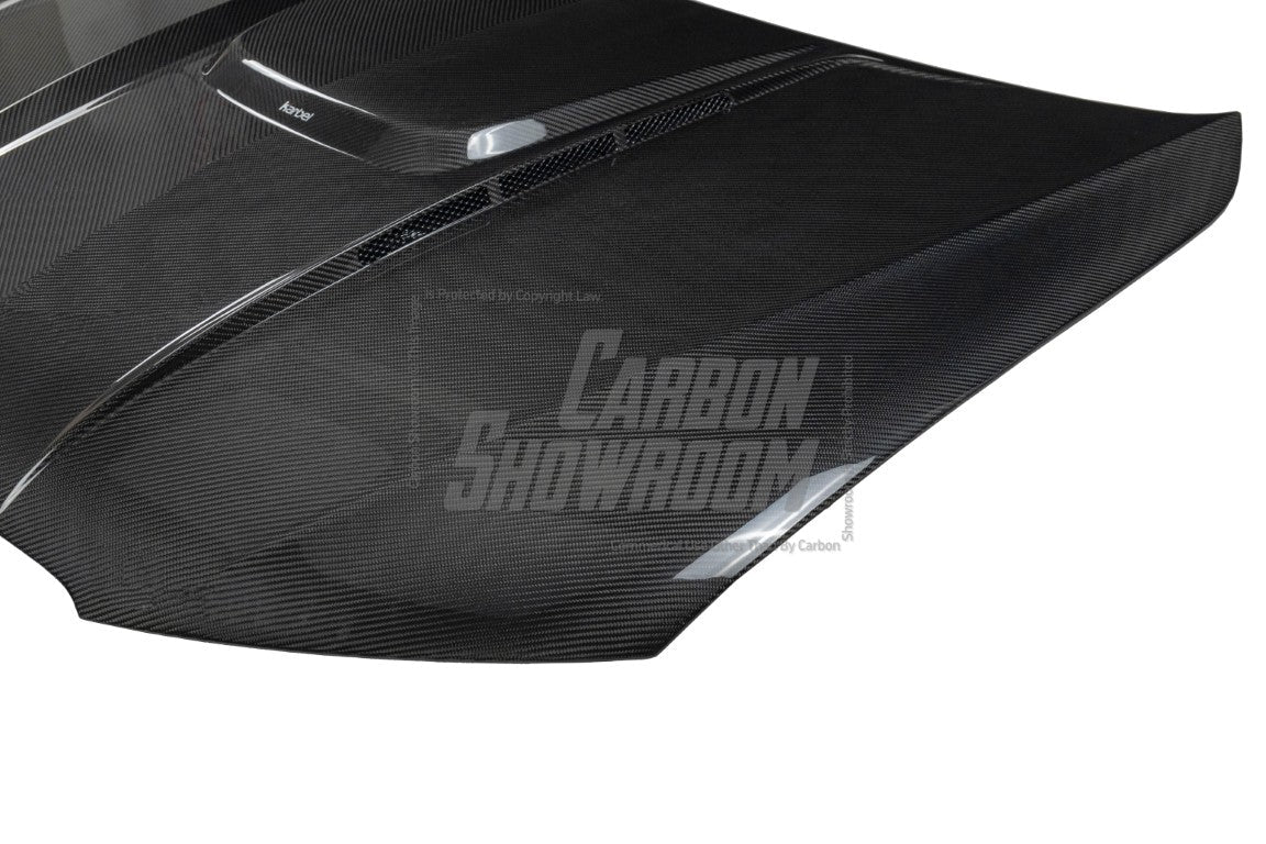 Audi RS4 S4 A4 S-line B8.5 2013 2014 2015 2016 with Aftermarket Parts - Hood Pre-preg Carbon Fiber from Karbel Carbon