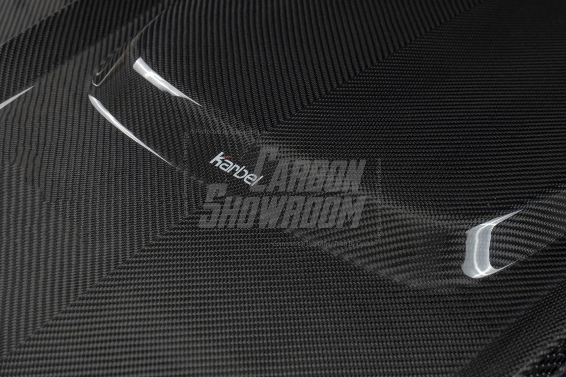 Audi RS4 S4 A4 S-line B8.5 2013 2014 2015 2016 with Aftermarket Parts - Hood Pre-preg Carbon Fiber from Karbel Carbon