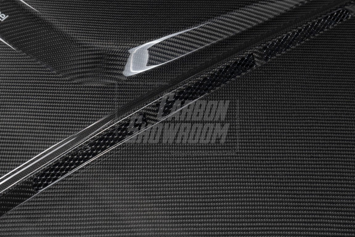 Audi RS4 S4 A4 S-line B8.5 2013 2014 2015 2016 with Aftermarket Parts - Hood Pre-preg Carbon Fiber from Karbel Carbon