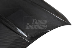 Audi RS4 S4 A4 S-line B8.5 2013 2014 2015 2016 with Aftermarket Parts - Hood Pre-preg Carbon Fiber from Karbel Carbon