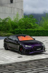 Karbel Carbon Dry Carbon Fiber FrontLip For Aud iRS5 B9.5
