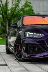 Karbel Carbon Dry Carbon Fiber FrontLip For Aud iRS5 B9.5