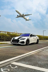 Audi RS5 S5 A5 B9 B9.5 2017 2018 2019 2020 2021 2022 2023 2024 Early 2025 with Aftermarket Parts - Eyebrows Eyelids Pre-preg Carbon Fiber from Karbel Carbon