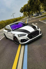 Audi RS5 S5 A5 B9 B9.5 2017-ON with Aftermarket Parts - Hood Pre-preg Carbon Fiber from Karbel Carbon