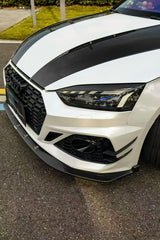 Audi RS5 S5 A5 B9 B9.5 2017-ON with Aftermarket Parts - Hood Pre-preg Carbon Fiber from Karbel Carbon