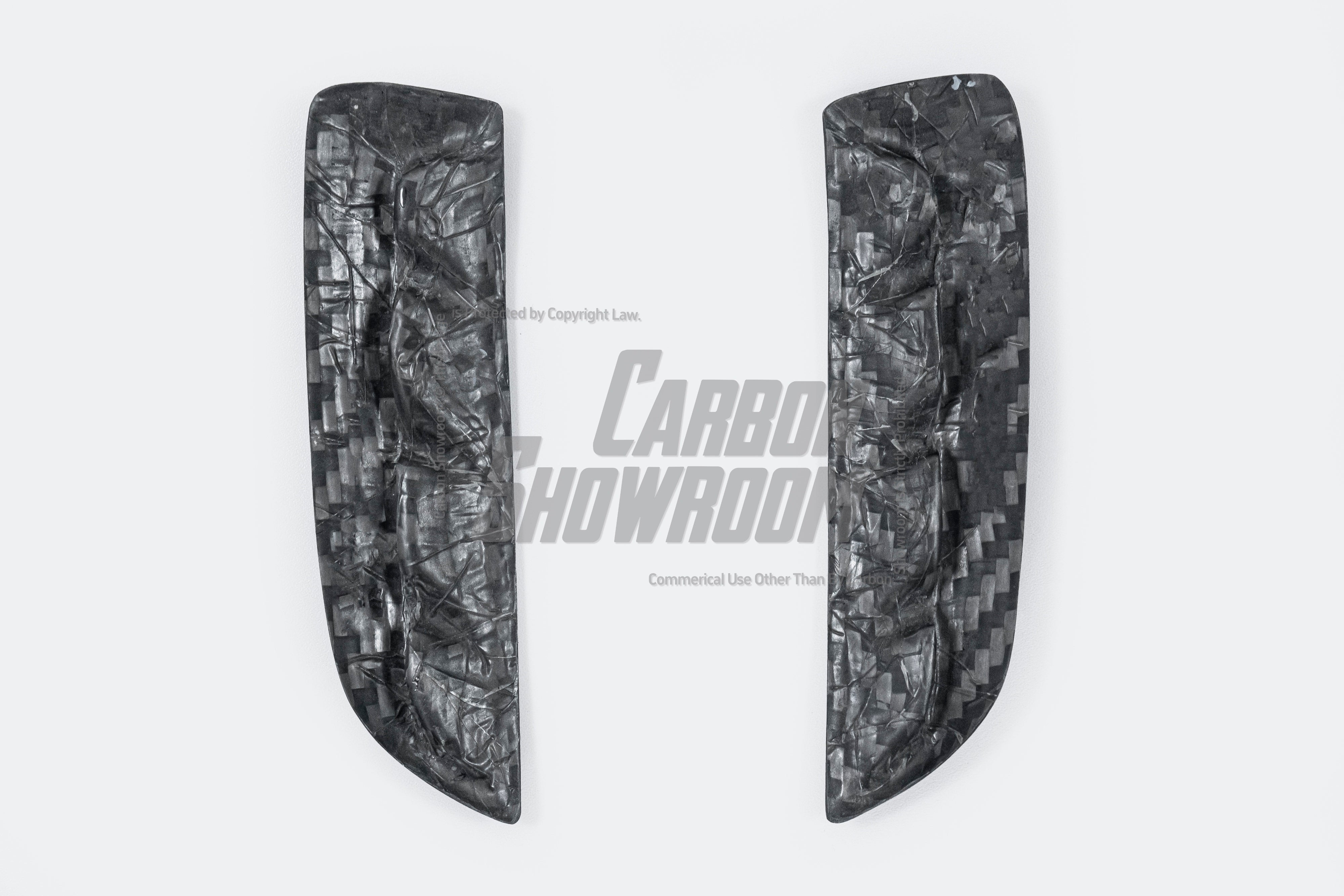 Karbel Carbon Dry Carbon Fiber Head Light Trim For Audi RS5 B9.5 2020-2025
