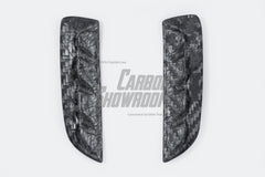 Karbel Carbon Dry Carbon Fiber Head Light Trim For Audi RS5 B9.5 2020-2025