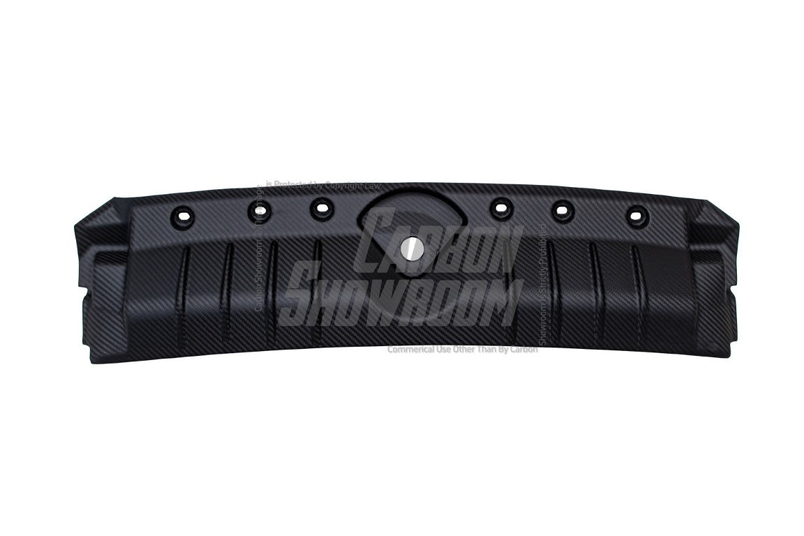 Audi RS4 B9.5 2020 2021 2022 2023 2024 & RS5 B9.5 2020 2021 2022 2023 2024 with Aftermarket Parts - Radiator Cooling Plate Pre-preg Carbon Fiber from Karbel Carbon