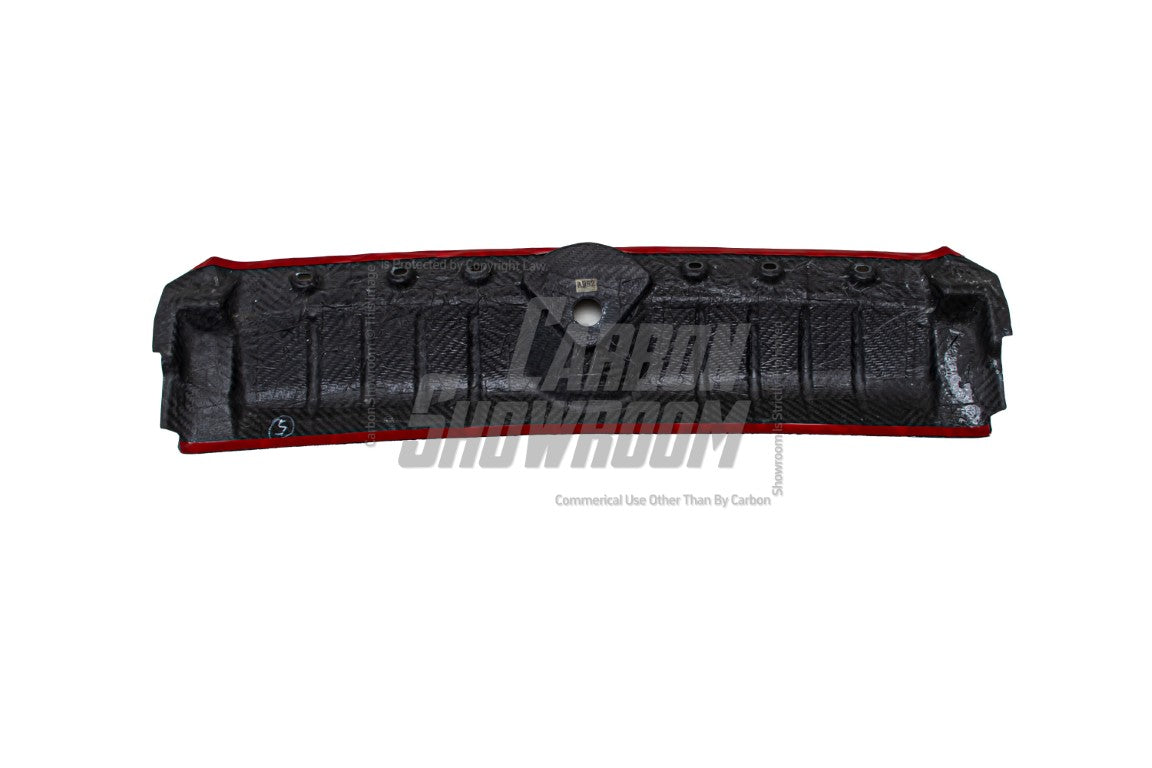 Audi RS4 B9.5 2020 2021 2022 2023 2024 & RS5 B9.5 2020 2021 2022 2023 2024 with Aftermarket Parts - Radiator Cooling Plate Pre-preg Carbon Fiber from Karbel Carbon