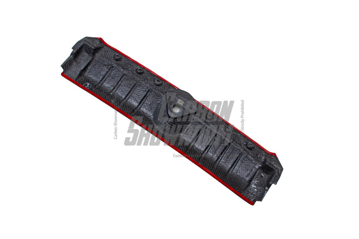 Audi RS4 B9.5 2020 2021 2022 2023 2024 & RS5 B9.5 2020 2021 2022 2023 2024 with Aftermarket Parts - Radiator Cooling Plate Pre-preg Carbon Fiber from Karbel Carbon