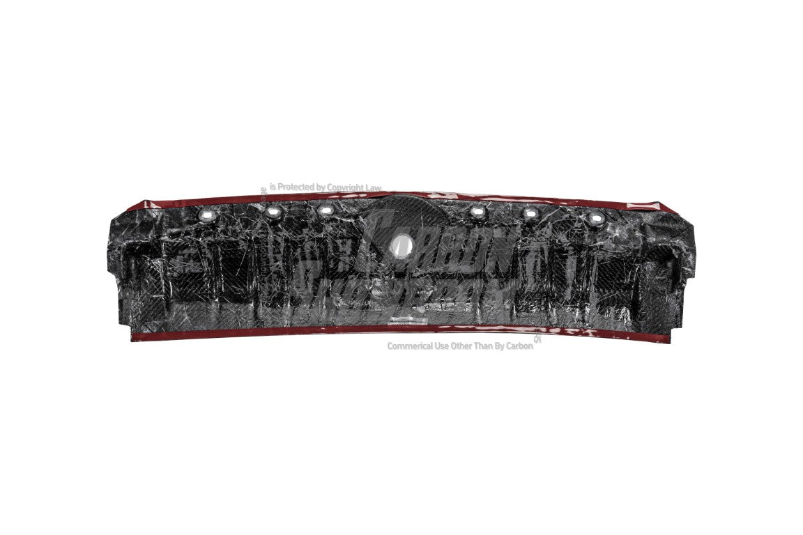 Audi RS4 B9.5 2020 2021 2022 2023 2024 & RS5 B9.5 2020 2021 2022 2023 2024 with Aftermarket Parts - Radiator Cooling Plate Pre-preg Carbon Fiber from Karbel Carbon