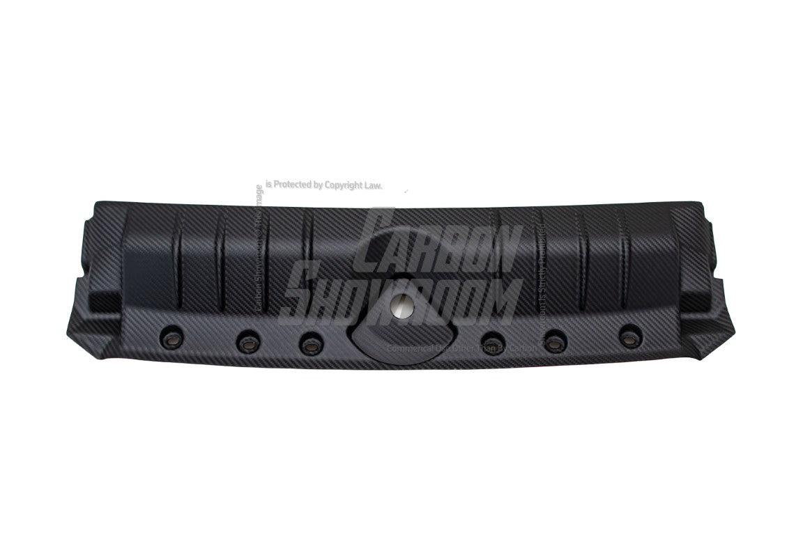 Audi RS4 B9.5 2020 2021 2022 2023 2024 & RS5 B9.5 2020 2021 2022 2023 2024 with Aftermarket Parts - Radiator Cooling Plate Pre-preg Carbon Fiber from Karbel Carbon