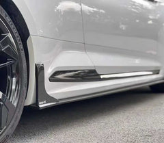 Audi RS5 B9 2017 2018 2019 with Aftermarket Parts - Side Skirts Pre-preg Carbon Fiber from Karbel Carbon