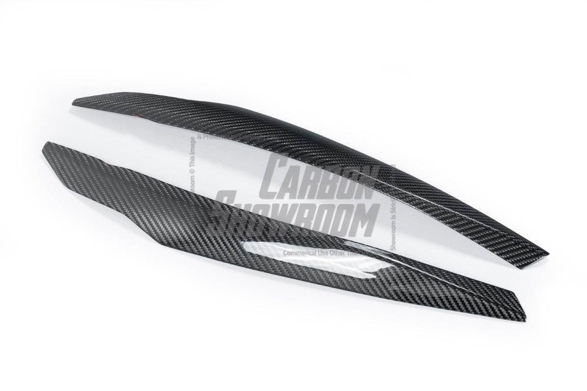 Audi RS5 S5 A5 B9 B9.5 2017 2018 2019 2020 2021 2022 2023 2024 Early 2025 with Aftermarket Parts - Eyebrows Eyelids Pre-preg Carbon Fiber from Karbel Carbon