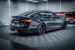 Karbel Carbon V1 Rear Lip Spoiler for Audi RS5 S5 A5 B9 B9.5 2017-Early 2025 Sedan Sportback Dry Pre-preg Carbon Fiber