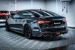 Karbel Carbon V1 Rear Lip Spoiler for Audi RS5 S5 A5 B9 B9.5 2017-Early 2025 Sedan Sportback Dry Pre-preg Carbon Fiber