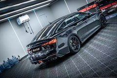 Karbel Carbon V1 Rear Lip Spoiler for Audi RS5 S5 A5 B9 B9.5 2017-Early 2025 Sedan Sportback Dry Pre-preg Carbon Fiber