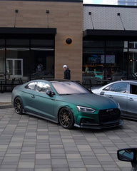 Audi RS5 S5 A5 B9 2017 2018 2019 with Aftermarket Parts - Side Skirts Pre-preg Carbon Fiber from Karbel Carbon