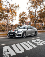 Audi RS5 S5 A5 B9 B9.5 2017-ON with Aftermarket Parts - Hood Pre-preg Carbon Fiber from Karbel Carbon