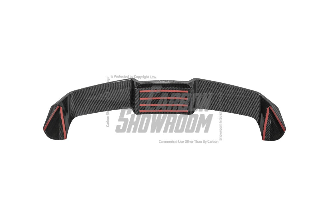 Audi RS6 C8 2020-ON with Aftermarket Parts - Rear Trunk Spoiler Pre-preg Carbon Fiber from Karbel Carbon