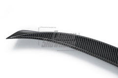 Audi RS6 C8 2020-ON with Aftermarket Parts - Rear Trunk Spoiler Pre-preg Carbon Fiber from Karbel Carbon