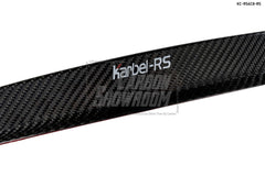Audi RS6 C8 2020-ON with Aftermarket Parts - Rear Trunk Spoiler Pre-preg Carbon Fiber from Karbel Carbon