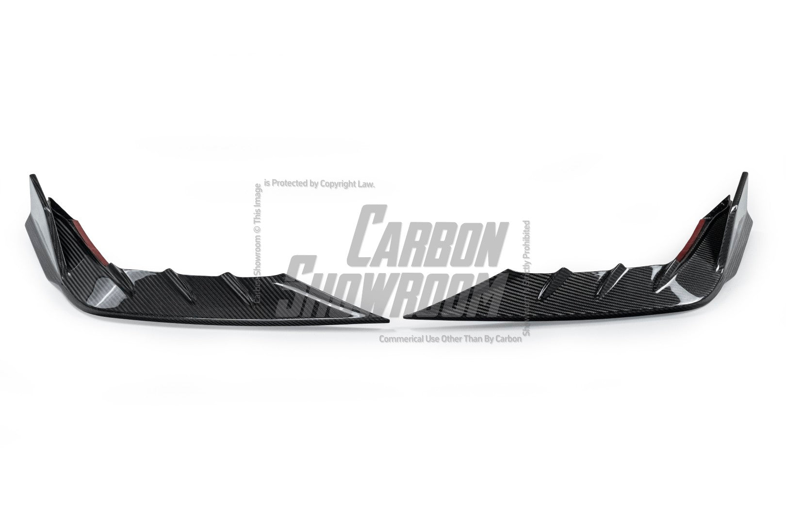 Audi RS6 C8 2020-ON & RS7 C8 2020-ON with Aftermarket Parts - Front Lip Pre-preg Carbon Fiber from Karbel Carbon