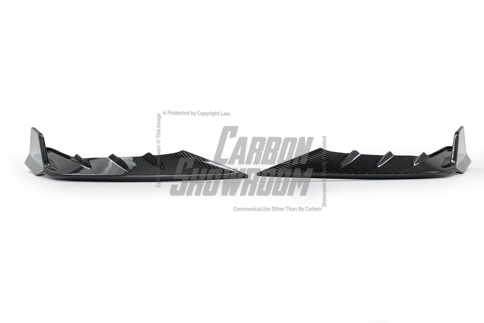 Audi RS6 C8 2020-ON & RS7 C8 2020-ON with Aftermarket Parts - Front Lip Pre-preg Carbon Fiber from Karbel Carbon