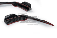 Audi RS6 C8 2020-ON & RS7 C8 2020-ON with Aftermarket Parts - Front Lip Pre-preg Carbon Fiber from Karbel Carbon