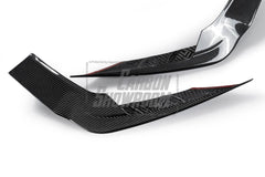 Audi RS6 C8 2020-ON & RS7 C8 2020-ON with Aftermarket Parts - Front Lip Pre-preg Carbon Fiber from Karbel Carbon