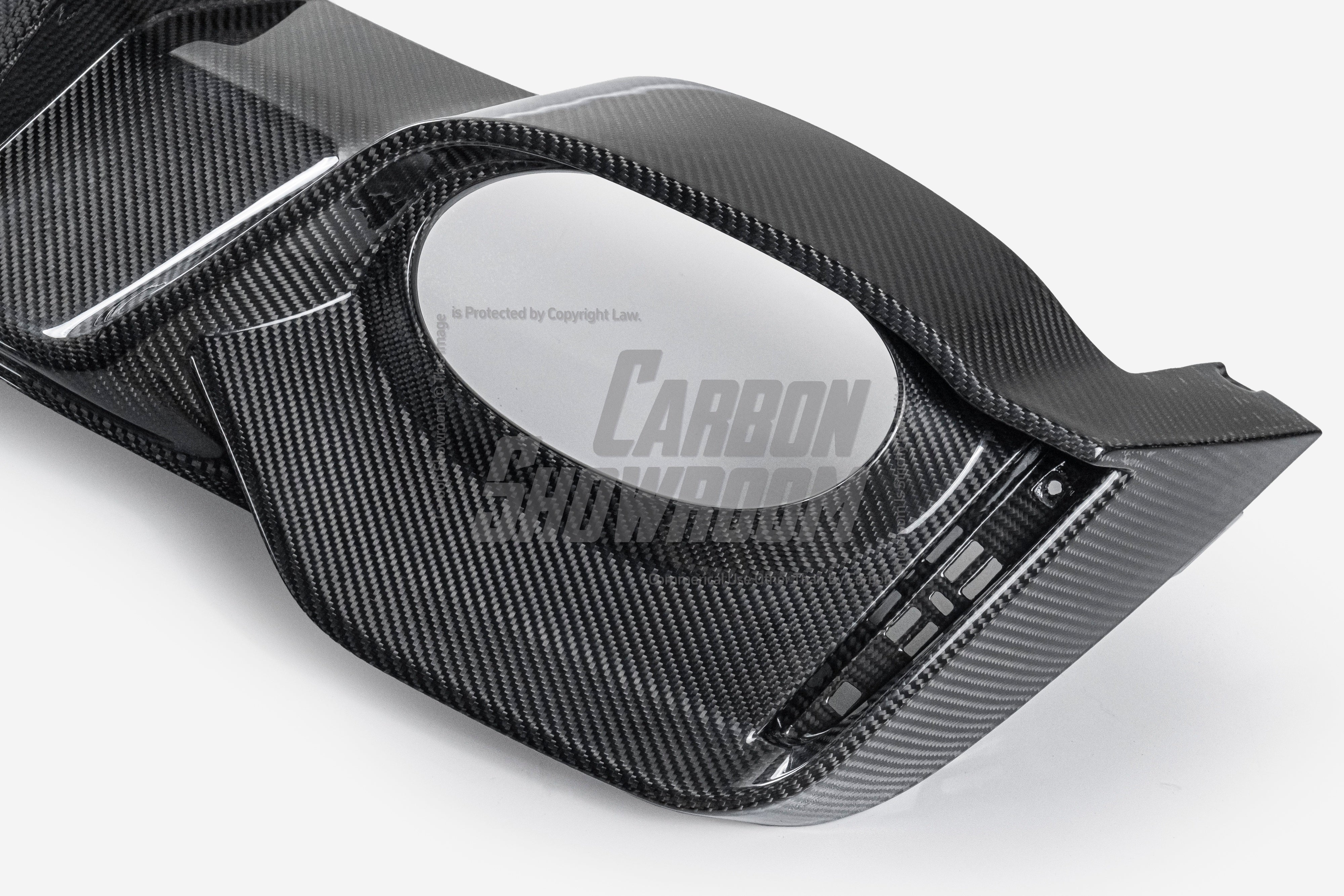 Audi RS6 C8 2020-ON & RS7 C8 2020-ON With Aftermarket Parts - Rear Diffuser & Canards Pre-preg Carbon Fiber from Karbel Carbon