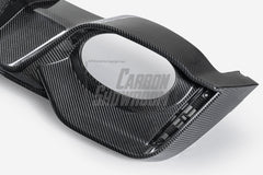 Audi RS6 C8 2020-ON & RS7 C8 2020-ON With Aftermarket Parts - Rear Diffuser & Canards Pre-preg Carbon Fiber from Karbel Carbon