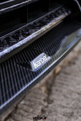 Audi S7 A7 (with s-line bumper) C8 2019-ON with Aftermarket Parts - Front Lip Pre-preg Carbon Fiber from Karbel Carbon