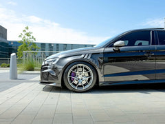 Audi S3 A3 8V.5 2017 2018 2019 2020 with Aftermarket Parts - Front Bumper Pre-preg Carbon Fiber from Karbel Carbon