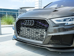 Audi S3 A3 8V.5 2017 2018 2019 2020 with Aftermarket Parts - Front Bumper Pre-preg Carbon Fiber from Karbel Carbon