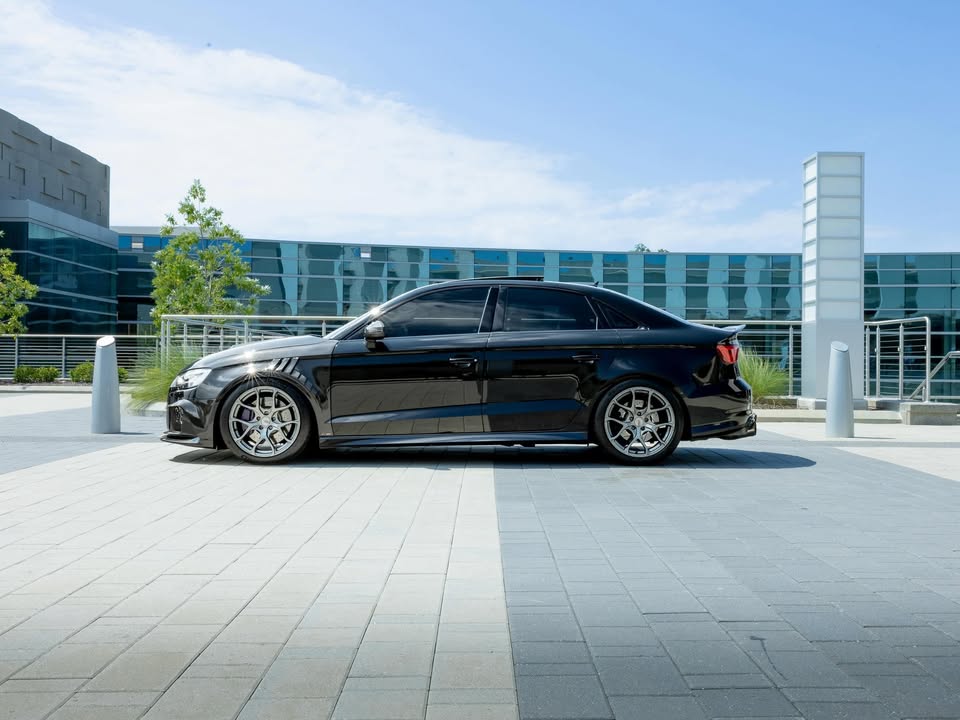Audi S3 A3 8V.5 2017 2018 2019 2020 with Aftermarket Parts - Front Bumper Pre-preg Carbon Fiber from Karbel Carbon