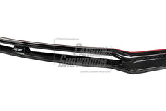Audi S3 A3 8V & 8V.5 2017 2018 2019 2020 with Aftermarket Parts -  Front Lip Pre-preg Carbon Fiber from Karbel Carbon