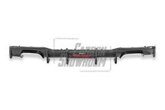 Audi S3 A3 (with S-bumper) 8V.5 2017 2018 2019 2020 With Aftermarket Parts - With LED Light Style Rear Diffuser Pre-preg Carbon Fiber from Karbel Carbon