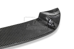 Audi S3 A3 (with S-bumper) 8V.5 2017 2018 2019 2020 with Aftermarket Parts - Front Lip Pre-preg Carbon Fiber from Karbel Carbon