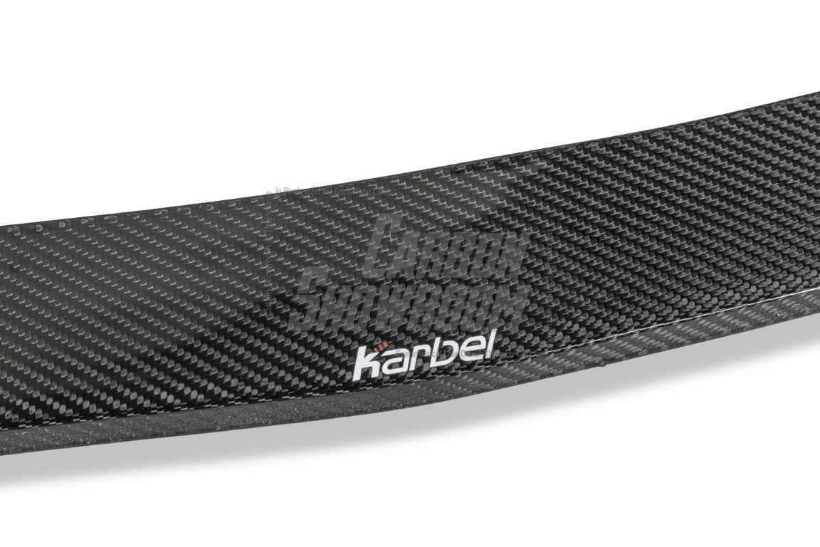Audi S3 A3 (with S-bumper) 8V.5 2017 2018 2019 2020 with Aftermarket Parts - Front Lip Pre-preg Carbon Fiber from Karbel Carbon