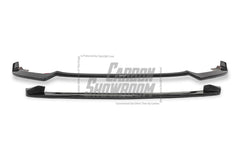 Audi S3 A3 (with S-bumper) 8V.5 2017 2018 2019 2020 with Aftermarket Parts - Front Lip Pre-preg Carbon Fiber from Karbel Carbon