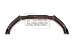 Audi S3 A3 (with S-bumper) 8V.5 2017 2018 2019 2020 with Aftermarket Parts - Front Lip Pre-preg Carbon Fiber from Karbel Carbon