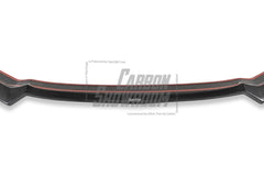 Audi S3 A3 (with S-bumper) 8V.5 2017 2018 2019 2020 with Aftermarket Parts - Front Lip Pre-preg Carbon Fiber from Karbel Carbon