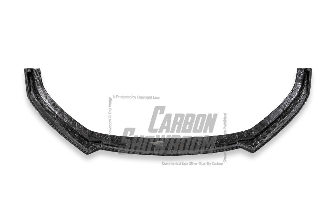 Audi S3 A3 (with S-bumper) 8V.5 2017 2018 2019 2020 with Aftermarket Parts - Front Lip Pre-preg Carbon Fiber from Karbel Carbon